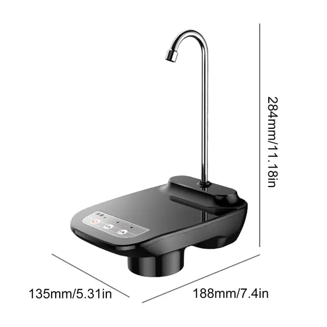 Energy-efficient smart table water dispenser with adjustable temperature settings